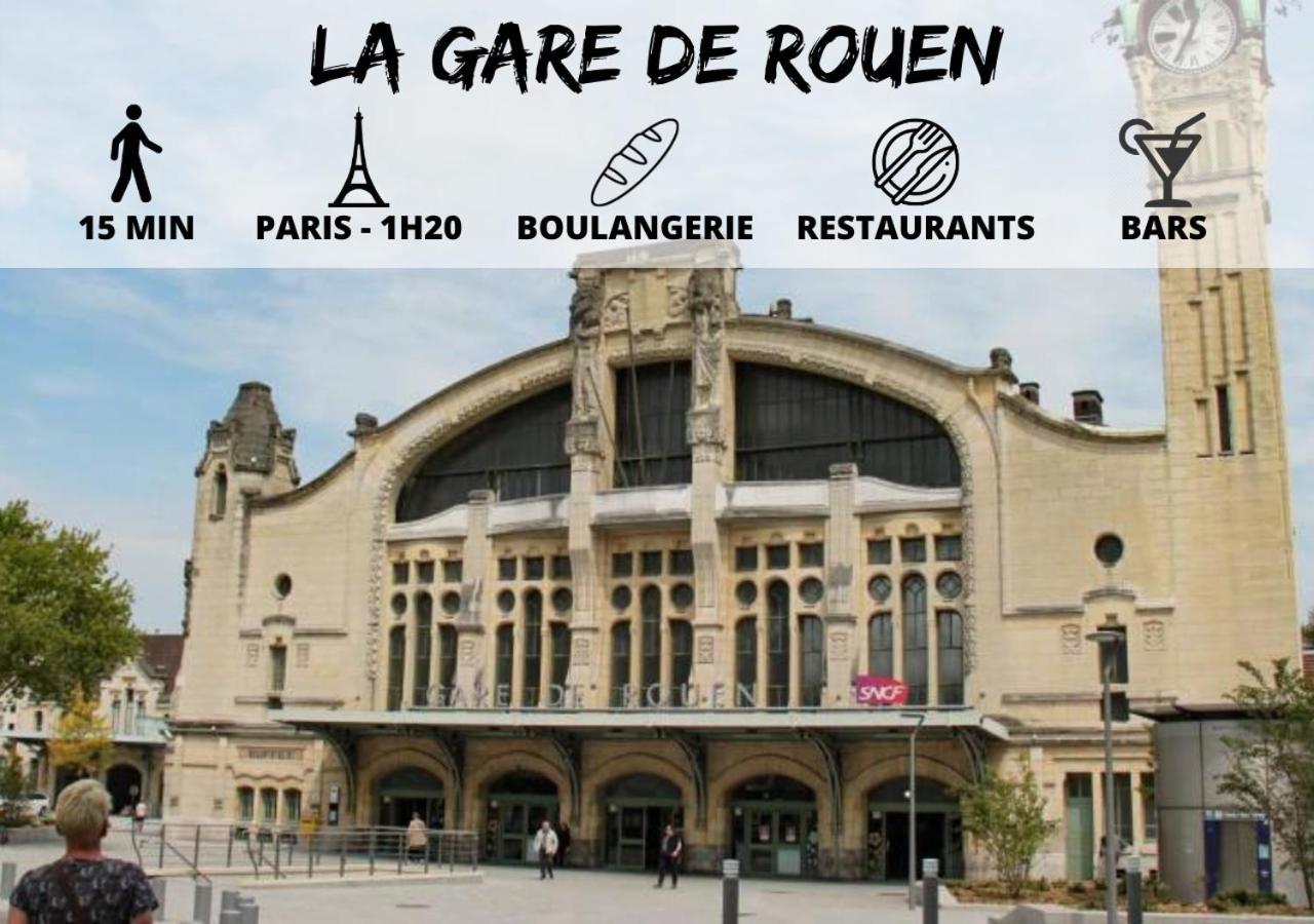Appartamento Cosyappart - Le Saint Vivien Rouen Esterno foto